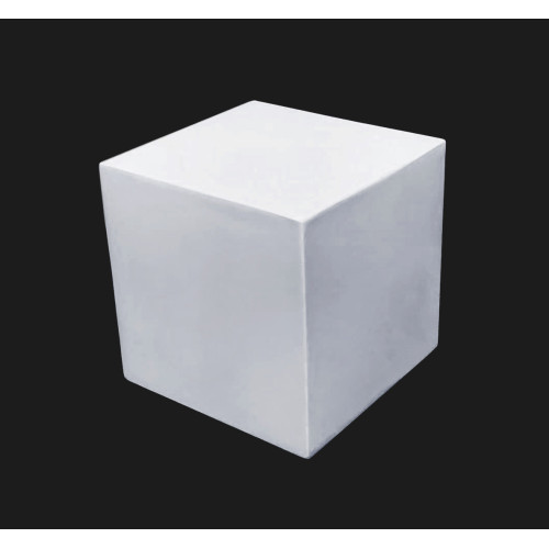 Гипсовая модель Куб геометрическая фигура 12,5 см