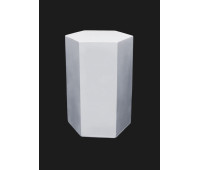 Гипсовая модель Призма геометрическая фигура 20 см