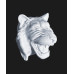 Гипсовая модель Голова тигра Н27х23,5х21,5 см