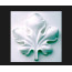 Гіпсовий орнамент Розетка Виноградний лист 29,5х29,5х5,5 см