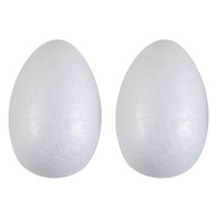 Набор пенопластовых фигурок Яйцо 2шт/уп. 90мм SANTI