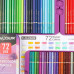 Набір акварельних олівців KALOUR 72 кольори в метал. пеналі