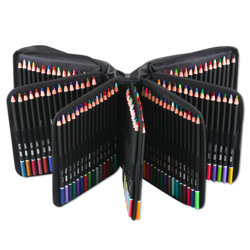 Набор цветных карандашей KALOUR 180 цветов с грифелем на масляной основе