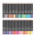 Набір кольорових олівців YOVER 72 штуки у метал. пеналі з стругачкою