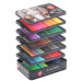 Набор цветных карандашей для рисования KALOUR  в металлической коробке 180 цветов
