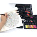 Набір кольорових олівців YOVER в металевій коробці 72 кольори