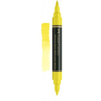 Акварельний двухсторонній маркер Albrecht Дюрера Faber-Castell колір жовтий кадмій 160407