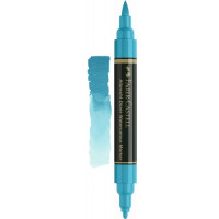 Акварельний двухсторонній маркер Albrecht Дюрера Faber-Castell колір кобальт бірюзовий 160453