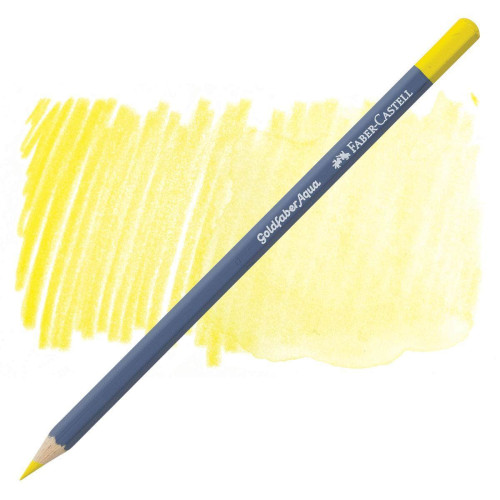 Олівець акварельний Faber-Castell Goldfaber Aqua колір світло-кадмиевая жовтизна №105, 114605