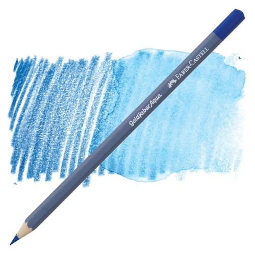 Карандаш акварельный Faber-Castell Goldfaber Aqua цвет кобальтовый синий №143 (Cobalt Blue) 114643
