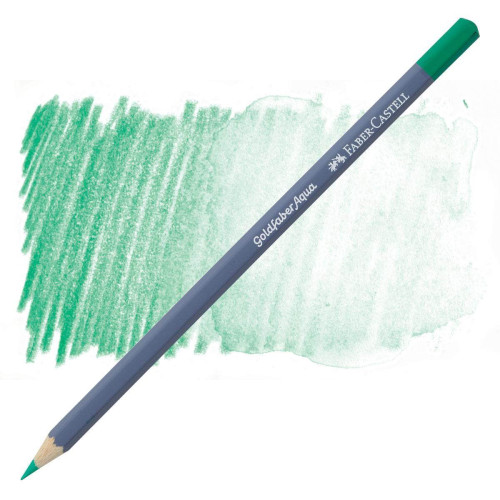 Олівець акварельний Faber-Castell Goldfaber Aqua колір світло-бірюзова зелень №162, 114662