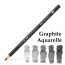 Акварельний олівець чорнографітний Faber-Castell Graphite Aquarelle 4B , 117804