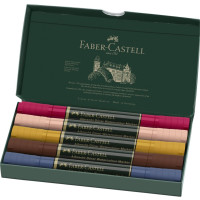 Акварельні двосторонні маркери Faber-Castell Albrecht Дюрера Portrait, набір 5 кольорів Портрет, 160307