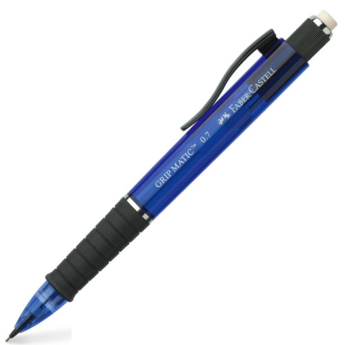 Олівець механічний 0,7 мм корпус синій 132152 Faber-Castell Grip Matic