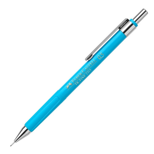 Олівець механічний 0,5 мм 231552 Faber-Castell TK-FINE 2315 корпус блакитний
