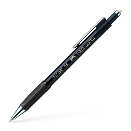 Олівець механічний 0,5 мм 134599 Faber-Castell GRIP 1345 корпус чорний