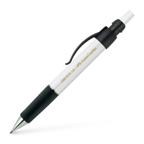 Олівець механічний 1,4 мм білий корпус 131401 Faber-Castell Grip Plus