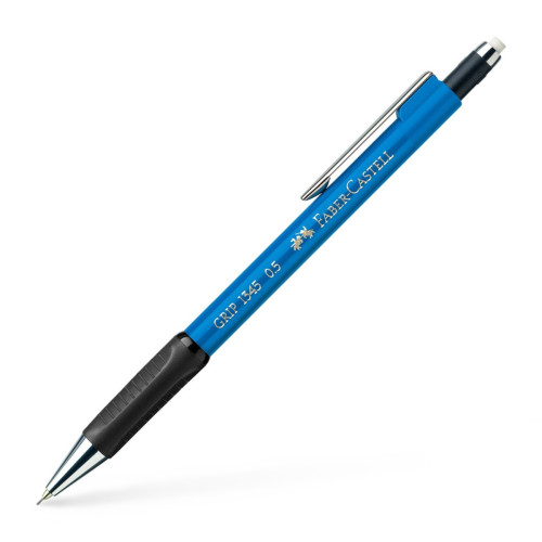 Олівець механічний 0,5 мм 134553 Faber-Castell GRIP 1345 корпус світло-блакитний