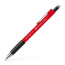 Олівець механічний 0,7 мм 134726 Faber-Castell GRIP 1347 корпус червоний