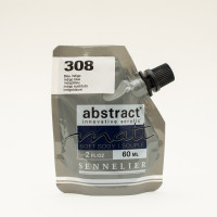Акриловая краска Sennelier Abstract, 60 мл, матовая, Индиго синий (Indigo blue)
