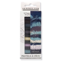 Пастель суха, Sennelier серія Stormy Sky, 6 1/2 кольорів, картон