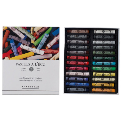Пастель суха, серія Sennelier (Introduction), 24 кольори, картон (N132245)
