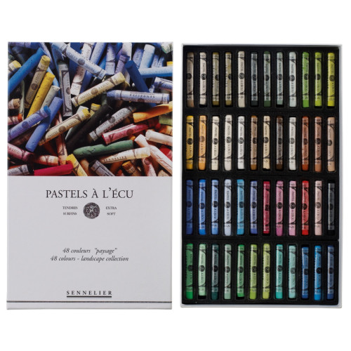 Пастель суха, серія Пейзаж Sennelier, 48 кольорів, картон (N132251)