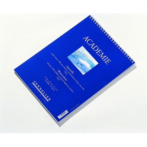 Альбом для акварелі Sennelier Académie, 12 листів, целюлоза, 300 г, 21х29,7 см((N136454)