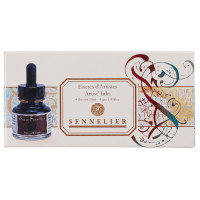 Набір для каліграфії Sennelier, 4 баночки з чорнилом по 30 ml