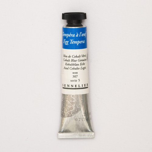 Темперная краска Sennelier, профессиональная, 21 мл, S5 - Cobalt Blue Genuine