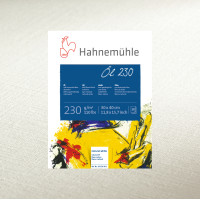Бумага для масла Hahnemuhle Oil 230 г/м² , 18 x 24 см, 10 листов, склейка