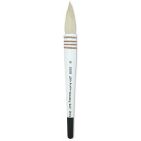 Кисть французская вязка Silver Brush коза Atelier 5325S № 20 (8 мм) круглая