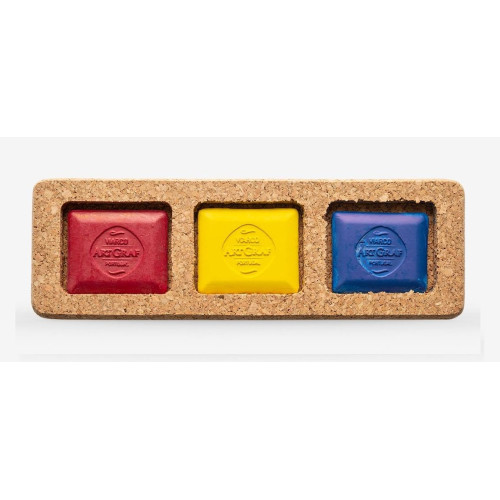 ARTGRAF Tailor Shape Primary Colours - набор из 3 цветов базовой гаммы в пробковой коробке