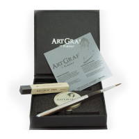 Набор водорастворимого графита ARTGRAF KIT 20 г + кисточка + графитовый стик