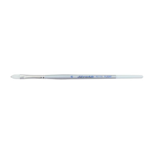 Кисть синтетика мягкая Silver Brush Silverwhite 1503S № 1 (3 мм) овальная