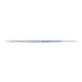 Пензель синтетика м'яка Silver Brush Silverwhite 1503S № 8 (8 мм) овальна
