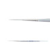 Пензель синтетика м'яка Silver Brush Silverwhite 1507S № 4 (3 мм) лайнер