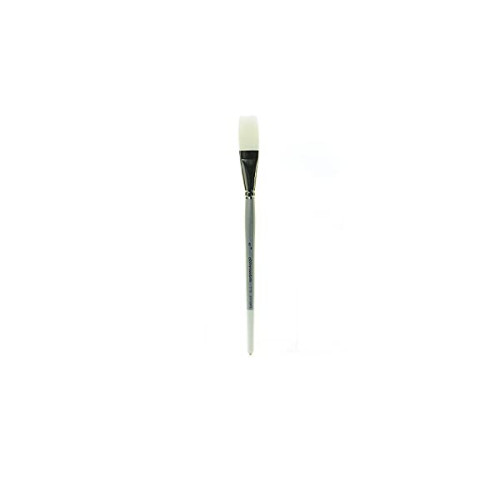 Пензель синтетика м'яка Silver Brush Silverwhite 1511S № 3/4 (20 мм) плоска подовжена