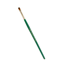 Кисть синтетика плоская Silver Brush Crystal 6802S № 4 (6 мм)
