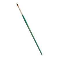 Кисть синтетика овальная Silver Brush Crystal 6803S № 0 (4 мм)