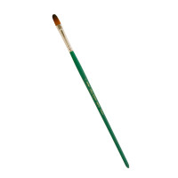 Кисть синтетика овальная Silver Brush Crystal 6803S № 2 (6 мм)