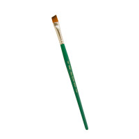 Кисть синтетика плоская скошенная Silver Brush Crystal 6806S № 3/8 (10 мм)