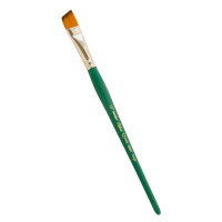 Кисть синтетика плоская скошенная Silver Brush Crystal 6806S № 1/2 (13 мм)