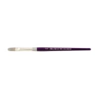 Кисть синтетика плоская овальная Silver Brush Silver Silk 88 8803S №1/8 (2 мм)