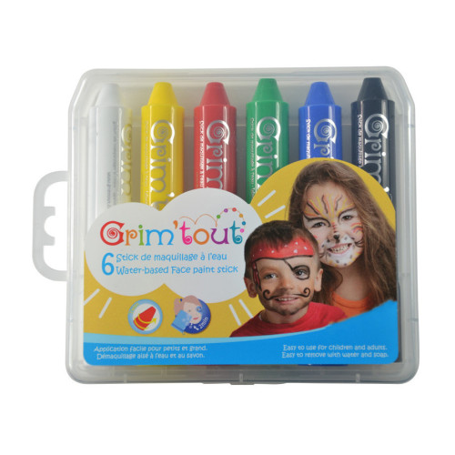 Набор карандашей для грима GrimTout 6 шт. в коробке