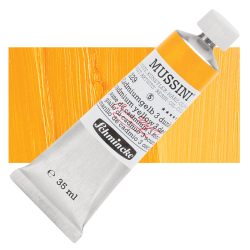 Масляная краска Schmincke Mussini 35 мл cadmium yellow 3 deep