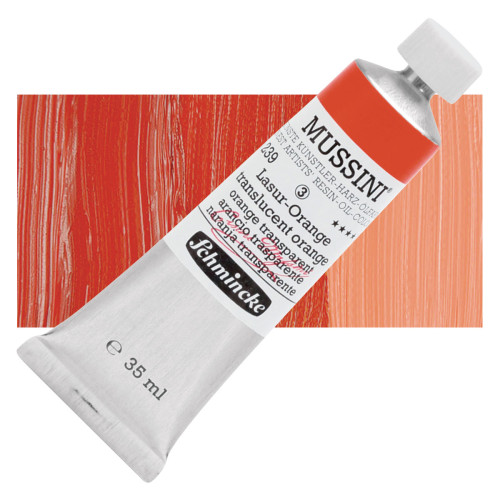 Масляная краска Schmincke Mussini 35 мл transparent orange
