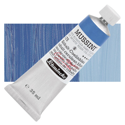 Масляная краска Schmincke Mussini 35 мл cobalt cerulean blue