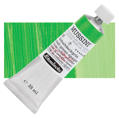 Масляная краска Schmincke Mussini 35 мл cobalt green opaque