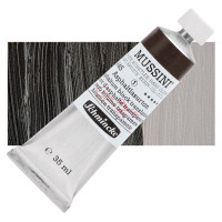 Масляная краска Schmincke Mussini 35 мл asphaltum black transparent
